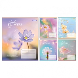 А5/36 лін. 1В Tender Flowers, зошит учнівський загальний - 1 - smarttoys.com.ua