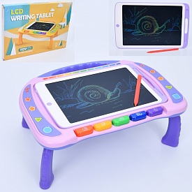 LCD планшет H014 для малювання, 2в1 (стіл), 10 дюймів, кольоровий, бат., кор., 43-31-3,5 см. - 1 - smarttoys.com.ua