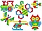 Іграшка мозаїка-пазли "Бджілка ТехноК" арт. 1035 - 2 - smarttoys.com.ua