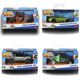 Інерційна машинка серії "Pull-Back Speeders" Hot Wheels (в ас.) - 1 - smarttoys.com.ua