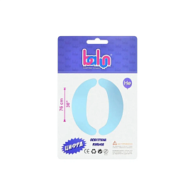 Фольгована кулька 30"   "Цифра 0" sugar blue - 1 - smarttoys.com.ua