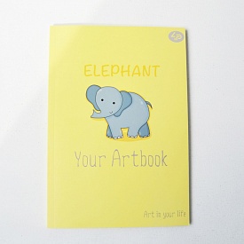 Блокнот TM Profiplan "Artbook elephant", А6 - 1 - smarttoys.com.ua