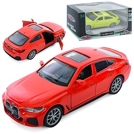 Машина AS-3046 АвтоСвіт, 1:42, BMW, мет., інерц.,відчин.двері,гум.колеса,2 кольори,кор.,14,5-7-6,5см - 1 - smarttoys.com.ua