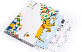 ТАКА ПАЗЛ -набір 3 в 1(синя,песик) - 2 - smarttoys.com.ua