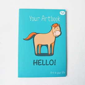 Блокнот TM Profiplan "Artbook horse", А6 - 1 - smarttoys.com.ua