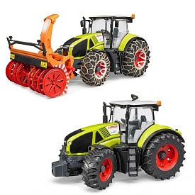 Машинка іграшкова. Трактор Claas Axion 950 для прибирання снігу - 1 - smarttoys.com.ua