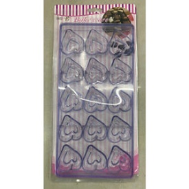 Форма для шоколаду акрил "Heart" 15шт/л 16.5*33см R92351 - 1 - smarttoys.com.ua