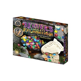 Креативна творчість для проведення розкопок "JEWELS AMULETS EXCAVATION" камні - 1 - smarttoys.com.ua
