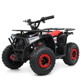 Квадроцикл HB-FFA1000-2-3 мотор 1000W,4 акум 12V/12AH,до 26,5 км/год,до 65кг,чорно-червоний - 1 - smarttoys.com.ua