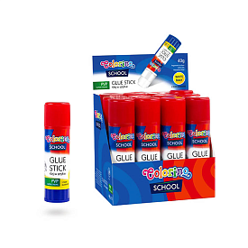 Клей-олівець PVP основа, білий 40г 12шт дисплей COLORINO /12/ - 1 - smarttoys.com.ua