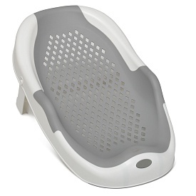 Гірка для купання ME 1107 SHELL Gray силікон, складана, сірий, 55-30-23 см. - 1 - smarttoys.com.ua