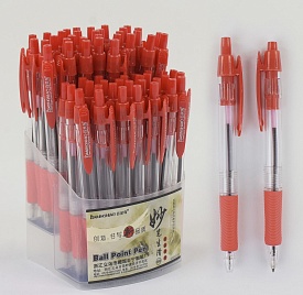 Набір кулькових ручок С 37078  червона паста - 1 - smarttoys.com.ua