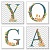 СН117 Набір для розпису за номерами. YOGA сканд. 18*18 см*4 шт. - 1 - smarttoys.com.ua