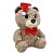 Ведмідь новорічний арт.00582-4 (24x19x14) - 1 - smarttoys.com.ua