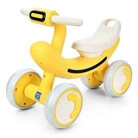 Каталка-толокар M 6239E-6 EVA, муз., світло, жовтий. - 1 - smarttoys.com.ua