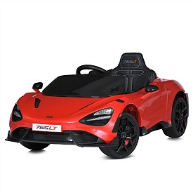 Машина M 5726EBLR-3 радіокер.2,4G,1акум.12V9AH,4мот.25W,MP3,USB,EVA,муз.,світло,шкіра,червоний - 1 - smarttoys.com.ua