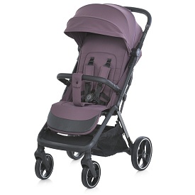 Візок дитячий ME 1127-B BEYA Vintage Plum прогулянковий,до 22кг,PU колеса 17,5/22,5см., чохол, бордо - 1 - smarttoys.com.ua