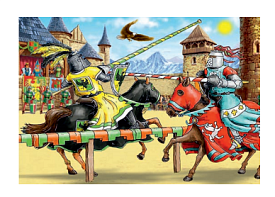 Пазл "Лицарі" 140 ел.  - 1 - smarttoys.com.ua