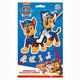 Moxy Paw Patrol Набір для творчості "Скретч-магніти", арт.723351 - 1 - smarttoys.com.ua