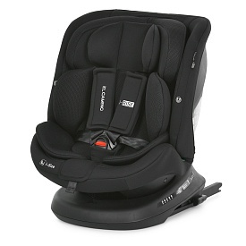 Автокрісло El Camino i-RISE ME 1207 Black дитяче,i-SIZE R129,зріст дит. 40-150см,рег.підг.360⁰,чорн. - 1 - smarttoys.com.ua