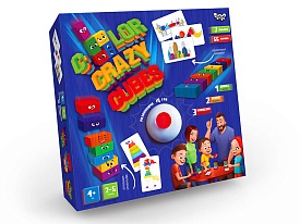 Настільна розважальна гра "Color Crazy Cubes" укр - 1 - smarttoys.com.ua