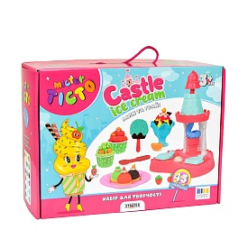 Набір для творчості Містер тісто Castle Ice-Cream Strateg українською мовою (41030) - 1 - smarttoys.com.ua