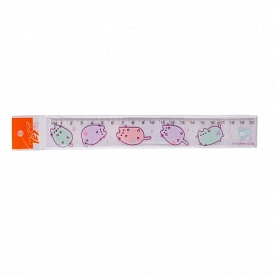 Лінійка Yes 20 см "Pusheen" - 1 - smarttoys.com.ua