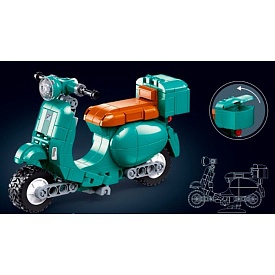 Конструктор SLUBAN M38-B1538 мотоцикл, 13,6см, 1:12, 151дет, кор.,22-19-6см - 1 - smarttoys.com.ua