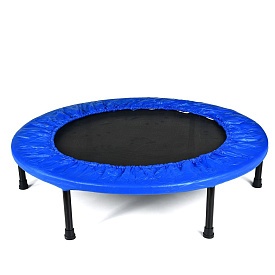 Батут MS 3383-3 діаметр 96см., пружини 32шт., 6шт. ніжок, синій. - 1 - smarttoys.com.ua