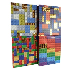 Пакет 26*32*10см "Лего", 12 шт в пак - 1 - smarttoys.com.ua