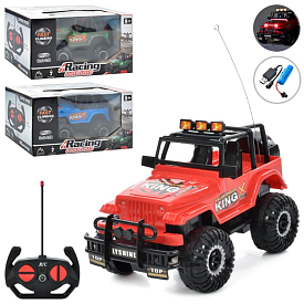 Джип 6067 радіокер., 1:18, акум., 3 кольори, USB, світло, кор., 27-15-13,5 см. - 1 - smarttoys.com.ua