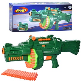 Кулемет 7001 м'які кулі 40 шт., бат., кор., 52,5-22,5-14,5 см. - 1 - smarttoys.com.ua