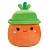 М'яка іграшка SQUISHMALLOWS - МОРКВИНКА КАРОЛІНА В КАПЕЛЮСІ (13 cm) - 1 - smarttoys.com.ua