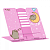 Підставка для книг Yes "Pusheen", метал - 1 - smarttoys.com.ua
