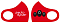 Маска Pitta Print M Игра в кальмара 5 Mask Red																						 - 1 - smarttoys.com.ua