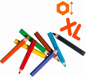 Набір кольорових олівців серії "My first" 8 кольорів - 2 - smarttoys.com.ua