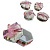 Скринька подарункова з рожевою квіткою 6014 - 1 - smarttoys.com.ua
