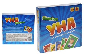 Настільна гра Strateg УНА Сімейна 2 в 1 українською мовою (30527) - 1 - smarttoys.com.ua