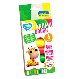6 кольорів Aroma Assorted TM Lovin Набір для ліплення з тістом - 1 - smarttoys.com.ua