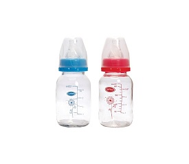 PK0970 Пляшка для годування скляна 125 мл PK0970 - 1 - smarttoys.com.ua