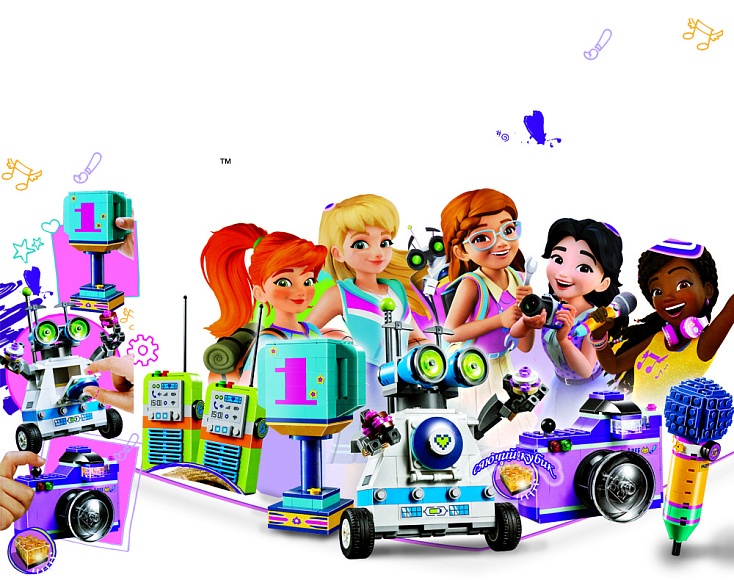 Конструктор JVToy Скринька для подружок", серія "Нові друзі" арт. 18009 - 2 - smarttoys.com.ua