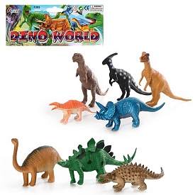 Динозавр 283 8 шт., кул., 19,5-34-3 см - 1 - smarttoys.com.ua