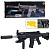 Автомат 1239-1B пластик.кулі,світ,лазер,бат(табл)кор.62-26-8см - 1 - smarttoys.com.ua