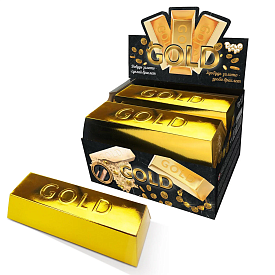 Креативна творчість для проведення розкопок "Gold" злиток великий Gex-01-01 (6) "Danko toys" - 1 - smarttoys.com.ua
