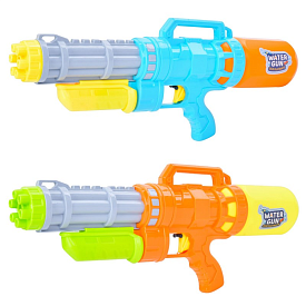 Водяний бластер 388 помпа, 2 кольори, кул., 22-48-6,5 см. - 1 - smarttoys.com.ua