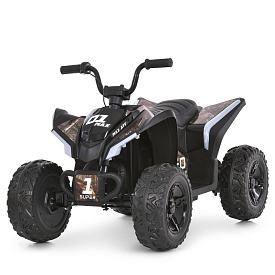 Квадроцикл M 6283EL-18 2*35W,1*12V7-9AH, муз, світло, шкір.сидіння, BT, MP3, USB, EVA, камуфляж - 1 - smarttoys.com.ua