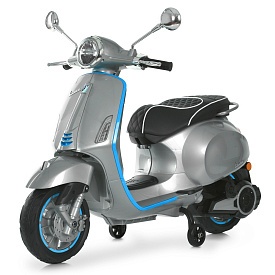 Мотоцикл M 6288EL-11-4 1*12V4,5AH, 1*45W, MP3, EVA, BLUETOOTH, музика, світло, шкіра, сірий+синій - 1 - smarttoys.com.ua