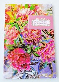 Блокнот TM Profiplan "Golden Flowers" red, A5 - 1 - smarttoys.com.ua