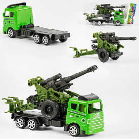 Машина MR 130 (288/2) інерція, тягач, гаубиця, у пакеті - 1 - smarttoys.com.ua