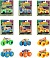 Машинка-позашляховик серії "Сяючі в темряві" Monster Trucks Hot Wheels (в ас.) - 1 - smarttoys.com.ua